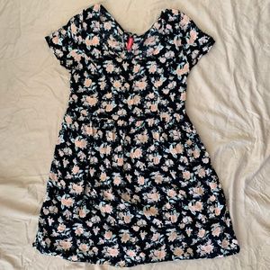 H&M Crinkle Floral Dress- ASO Teen Wolf